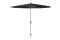 Platinum Riva stokparasol 3 m. rond - Black