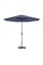 Madison Paros 2 luxe stokparasol - 300 cm. - Safier Blue