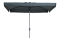 Madison stokparasol Delos Luxe Grey 200x300 cm.