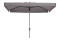 Madison stokparasol Delos luxe Taupe 200x300 cm.