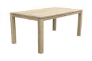 Rome teak tuintafel 170 x 100 cm. - Grey