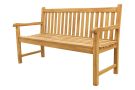 Teak houten tuinbank Bison - 150 cm.