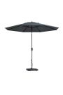 Madison Paros 2 luxe stokparasol - 300 cm. - Grey