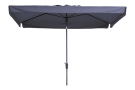 Madison stokparasol Delos luxe Safier Blue 200x300 cm.