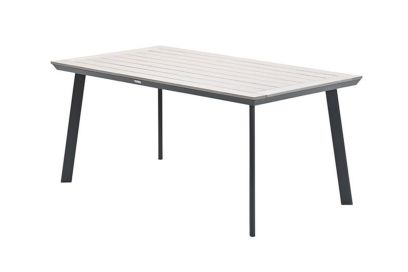 GI Vigo Dining tuintafel 160x90 cm. - Light Teak look