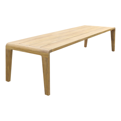 Suns Basta Dining Tafel 340x100 cm. - Natural teak