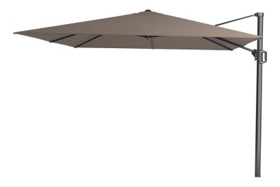 Platinum Challenger T1 Zweefparasol Premium 3x3 m. - Havana Taupe