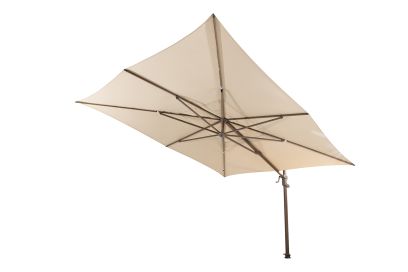 4 Seasons Finca Zweefparasol 300x400 cm. - beach/dark woodlook