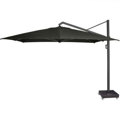 Platinum Icon T1 Zweefparasol - 4x3m. - Faded Black