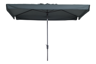 Madison stokparasol Delos Luxe Grey 200x300 cm.