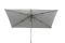 4-Seasons stokparasol Azzurro 250 x 250 cm - Mid Grey