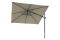 Platinum Voyager Vierkante Zweefparasol T2 2,7x2,7 m. - Taupe