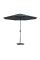 Madison Paros 2 luxe stokparasol - 300 cm. - Grey