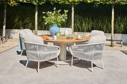 Suns Dolce/Grado low dining ronde tuinset -6-delig