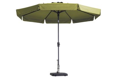 Madison parasol Flores luxe Sage green 300 cm. - Op=Op