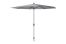 Platinum Riva stokparasol 3 m. rond - Premium - Manhattan Grey