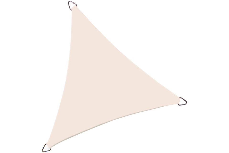 Bemiddelen wervelkolom Actief Dreamsail schaduwdoek driehoek creme 4x4x4 m - Nesling - Vdgarde.nl