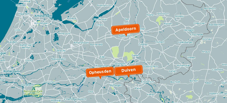 Onze locaties